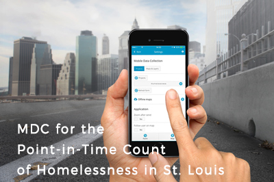 Assessing the distribution of homelessness in St.Louis, Missouri