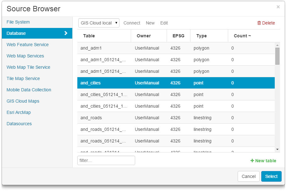 source browser_db