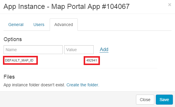 map portal setup3