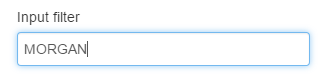 input filter