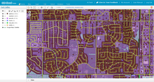 Fort_Collins_Cadastre GIS Cloud Fort Collins Cadastre Example