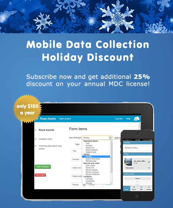 Discount Mobile Data Collection