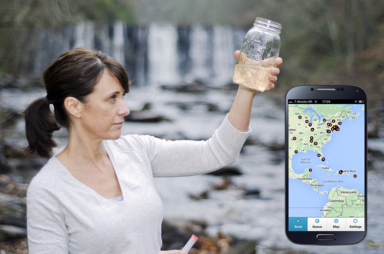 pathogen map mobile data collection