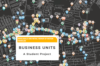 Mapping business structure and activity in Zagreb City districts