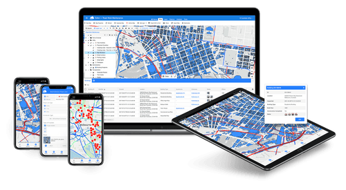 GIS Cloud platform for data collection, mapping and data sharing