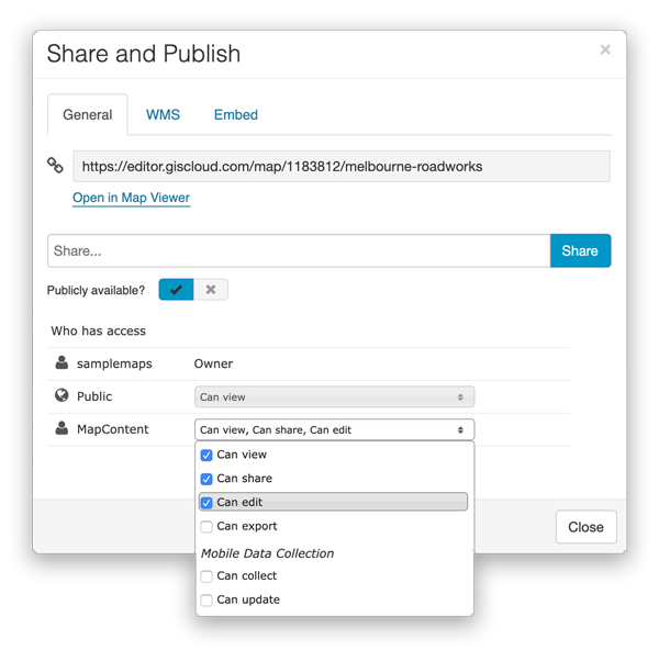 Share and Publish QGIS Maps Online