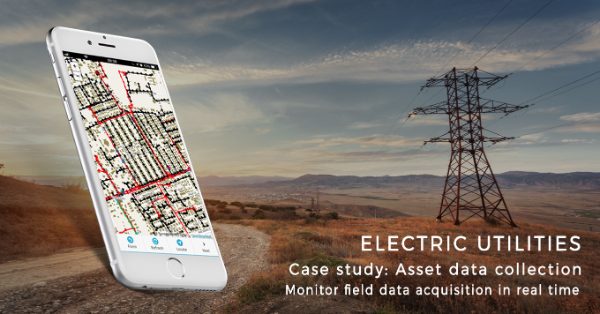 Electric utilities asset data collection in GIS Cloud MDC