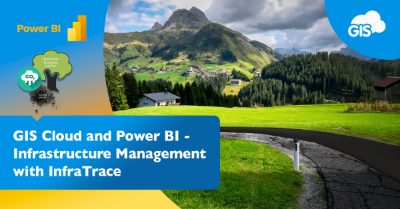 GIS Cloud and Power BI — infrastructure management with InfraTrace