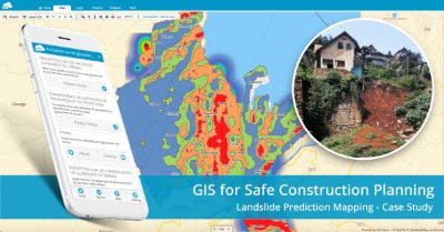 Landslide prediction mapping for safe construction planning