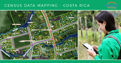 Census data mapping in Zarcero Canton, Costa Rica