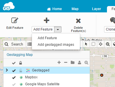 Geotagging Photos in GIS Cloud