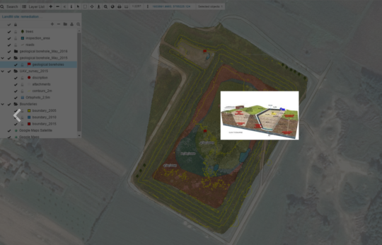 Landfill Maintenance And Management Case Study | GIS Cloud