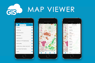 GIS Cloud Map Viewer for Mobile Released