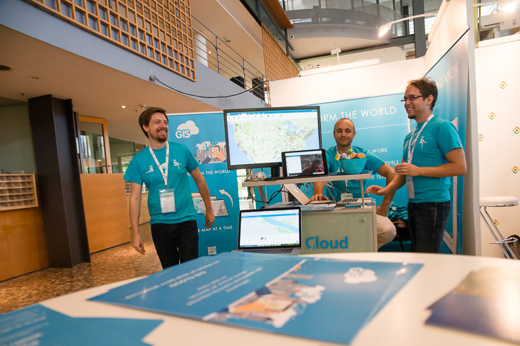 GIS Cloud team in Bonn
