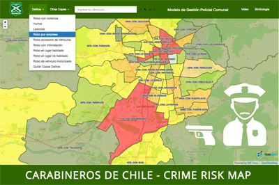 Crime Risk Map – Carabineros de Chile (Case Study)