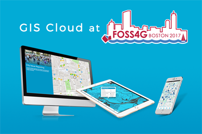 GIS Cloud at FOSS4G 2017 and East Coast in August