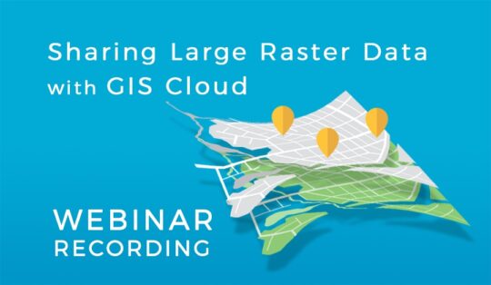 Sharing Large Raster Data with GIS Cloud Demo | GIS Cloud