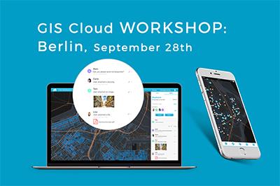 Free GIS Cloud Workshop in Berlin, Germany on September 28th