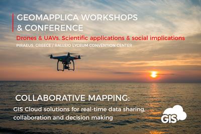 GIS Cloud Will be Showcased at Geomapplica in Greece