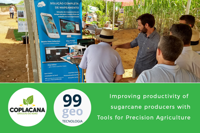 Maintenance of Sugarcane plantations in Agriculture with Copla-GIS mapping solution  (Brazil)