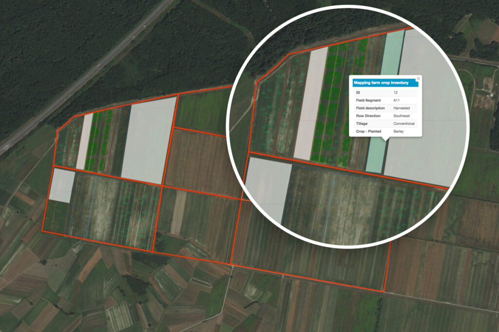 farm crop inventory map