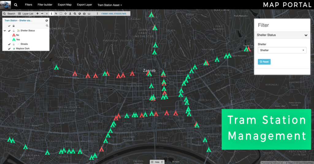 tram-station-management-gis-cloud-software