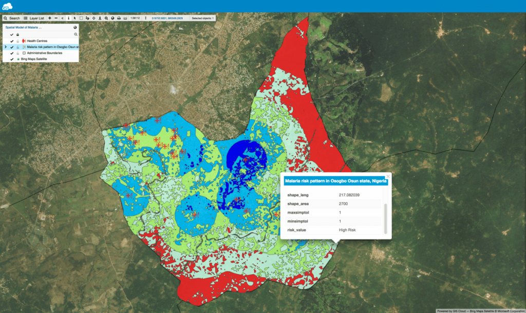 Malaria Risk Map in Nigeria