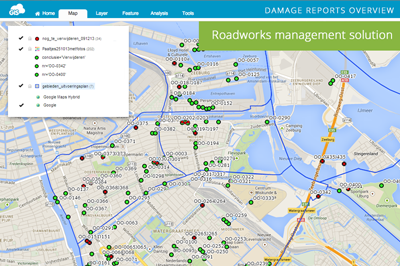 Roadworks Solution: Damage and Maintenance Reports for the City of Amsterdam