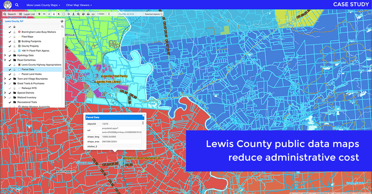 interactive map portal lewis county