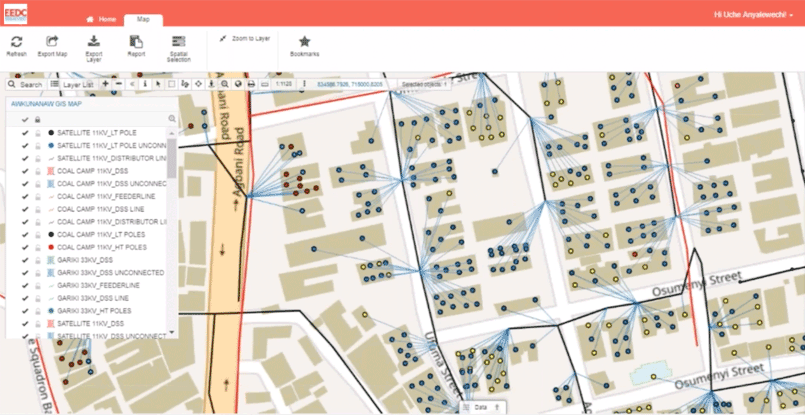 GIS for electric utilities - gis application in power distribution utility