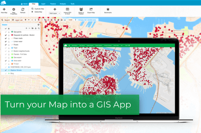 Turn Your Map Into a Cloud-based GIS App