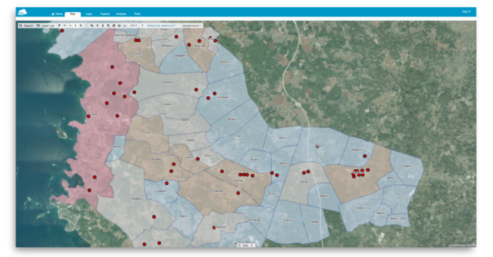 Gis Insect Monitoring a Mosquito Infestation with GIS Cloud | GIS Cloud