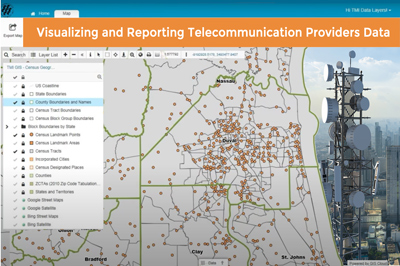 Visualizing Customer and Census Data for Telecommunication Providers (Consulting Case Study)