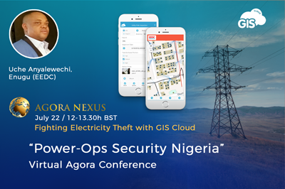 Virtual Conference “Power-Ops Security Nigeria” presenting a case on: “Fighting Electricity Theft with GIS Cloud”