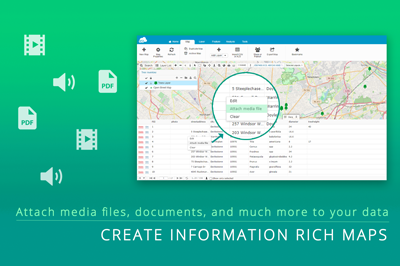 Attach Media Files, Documents and Much More to Your Map Data in GIS Cloud