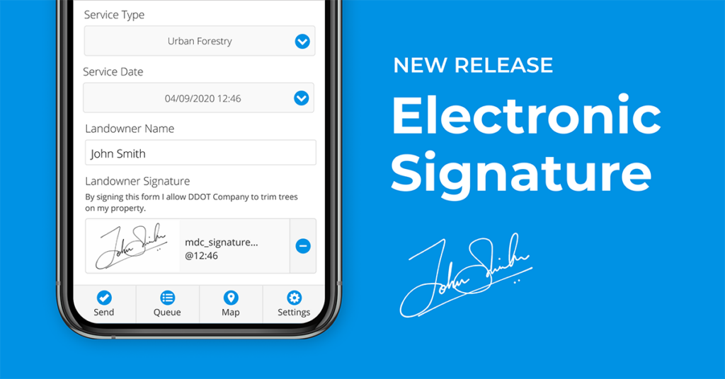 New Release Add Electronic Signature to Your Digital Forms!