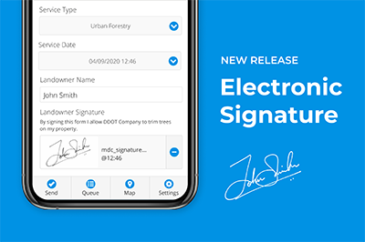 New Release: Add Electronic Signature to Your Digital Forms!