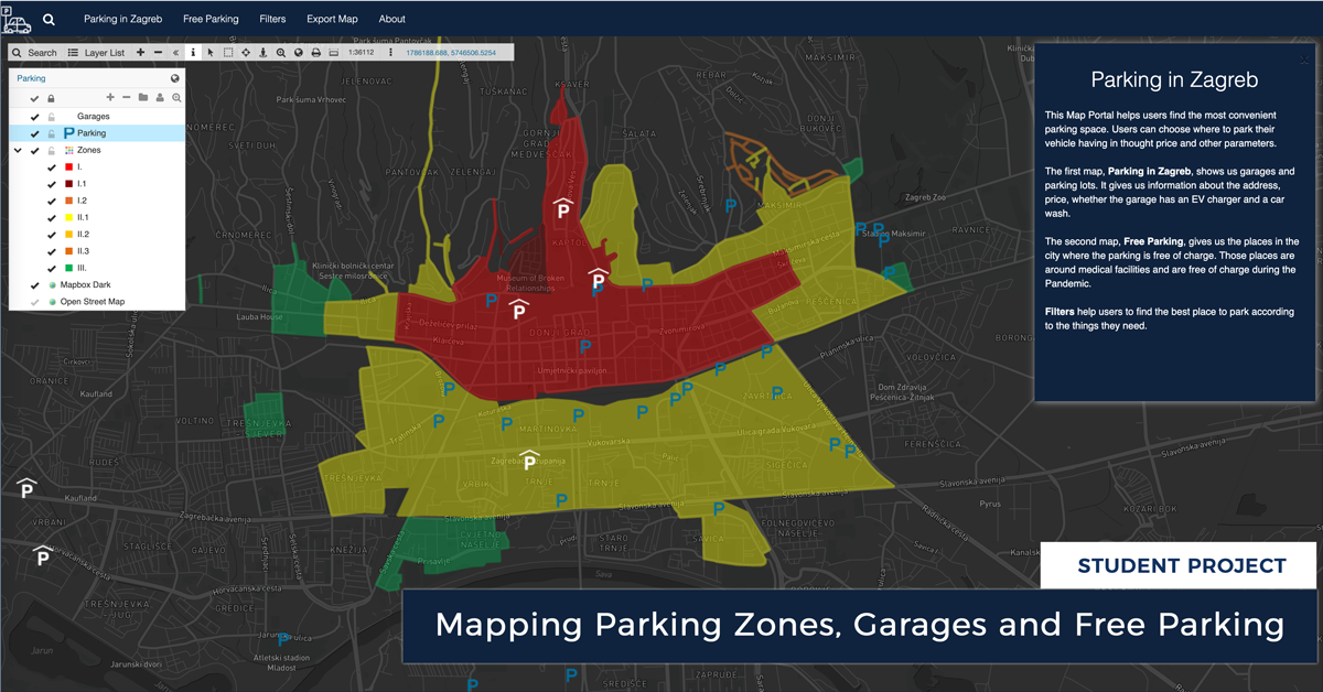 mapping parking