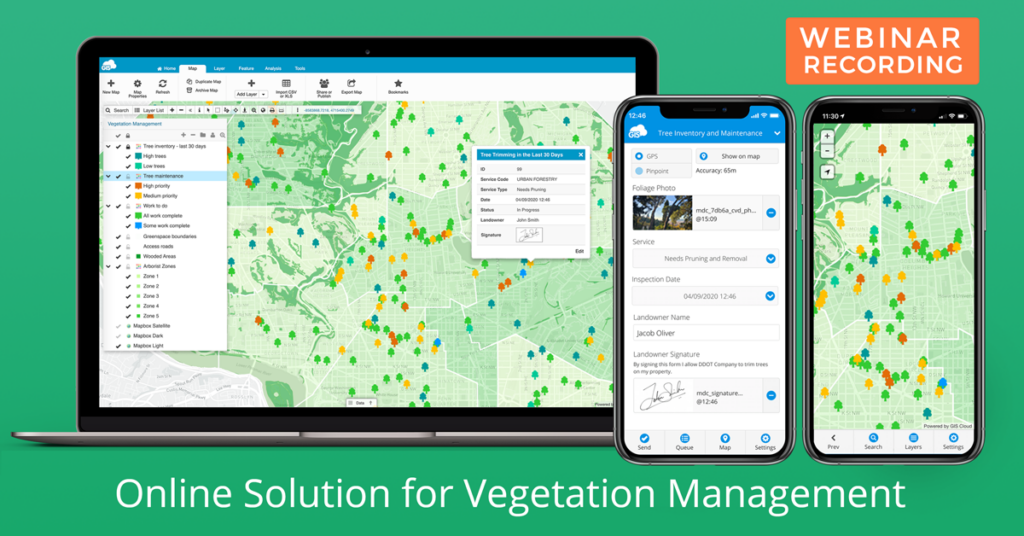 Gis Cloud Solution For Vegetation Management Webinar Recording