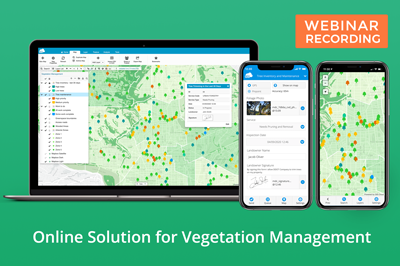 Webinar Recording – GIS Cloud Solution for Vegetation Management
