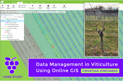 Data Management in Viticulture Using Online GIS (Case study – Croatia)