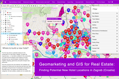Geomarketing and GIS for Real Estate: Finding Potential New Hotel Locations in Zagreb (Croatia)