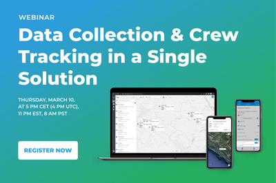 Data Collection & Crew Tracking in a Single Solution