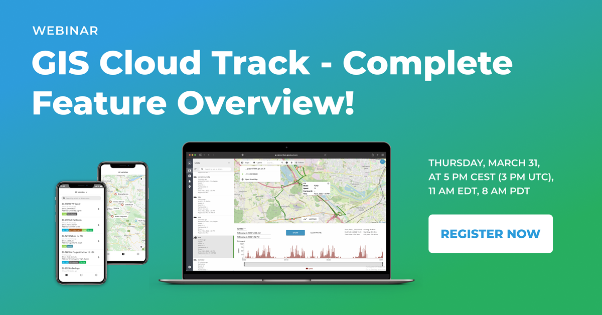 GIS Cloud Track – Complete Feature Overview