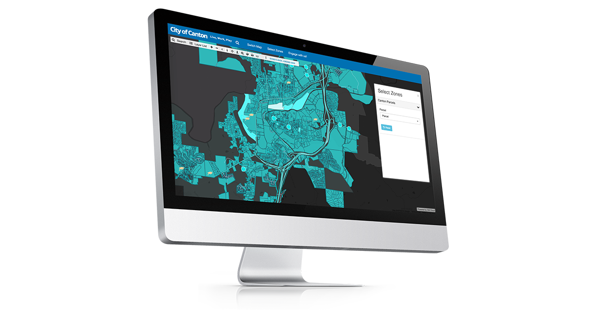 gis cloud data visualization