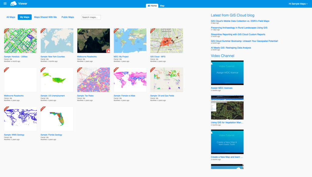Managing Users in a GIS Online Solution | GIS Cloud