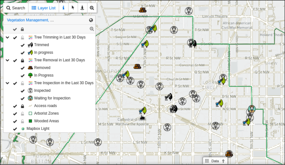 customized tree information tool