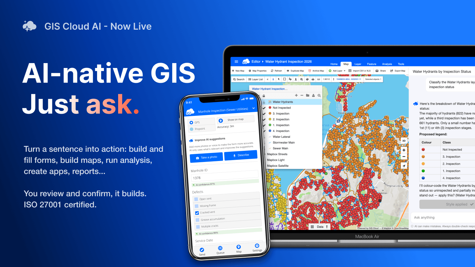 AI-native GIS