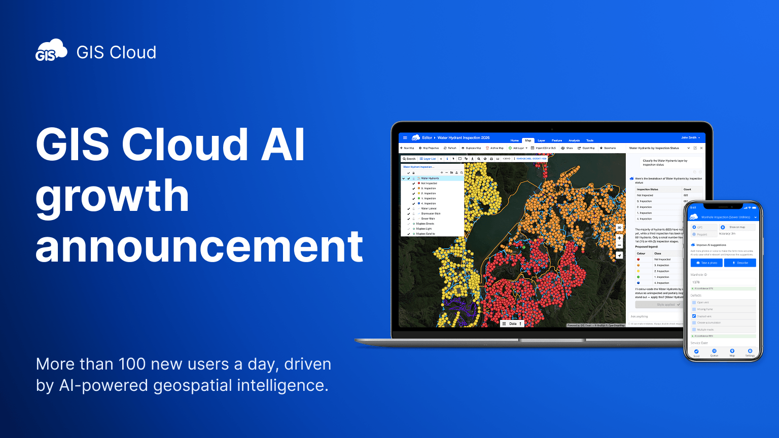 GIS Cloud AI — AI-native GIS platform announcement
