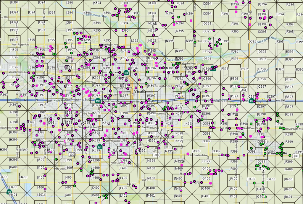 Trapping Solution Tulare County CA Case Study GIS Cloud